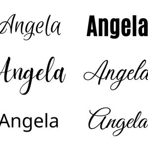 Angela svg , Angela Baby Name svg, Angela Wedding Name svg