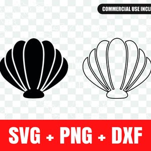 Shell SVG, Mermaid Shell Svg,