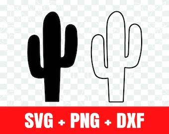 Kaktus Silhouette svg, Kaktus Umriss svg