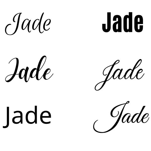 Jade svg , Jade Baby Name svg, Jade Wedding Name svg