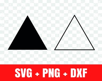 Triangle svg , Triangle silhouette svg, Triangle outline svg