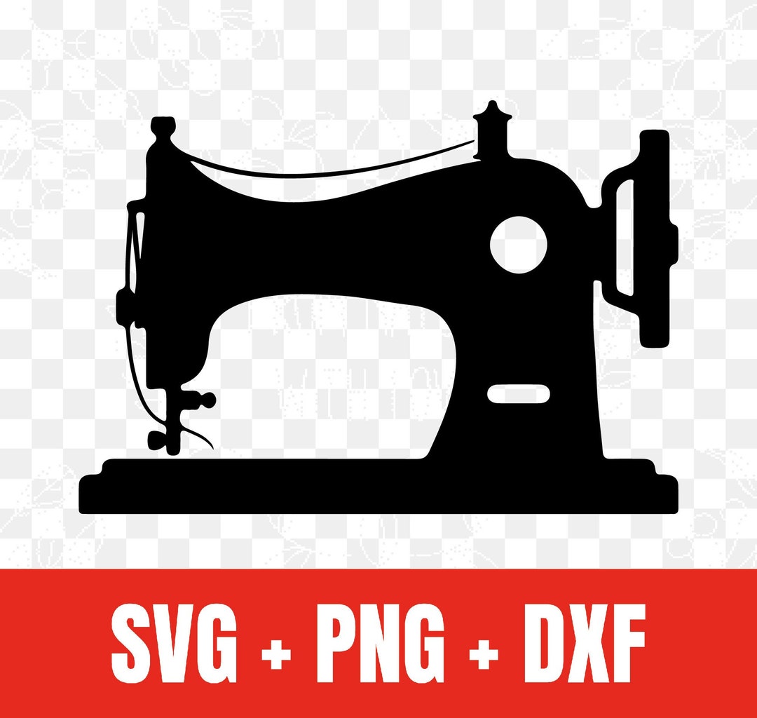 Sewing Machine Dxf Sewing Machine Png Svg Dxf - Etsy