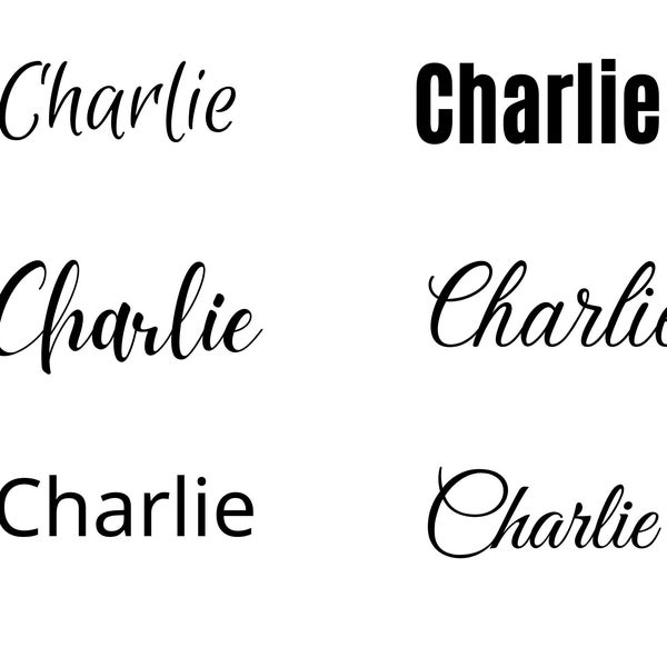 Charlie svg , Charlie Baby Name svg, Charlie Wedding Name svg