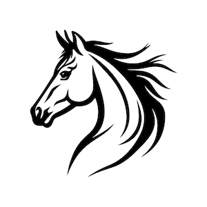 Pferdekopf svg