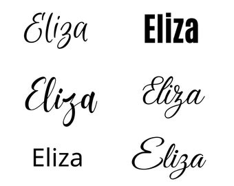 Eliza svg , Eliza Baby Name svg, Eliza Wedding Name svg