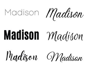 Madison svg , Baby Names svg, Wedding Names svg