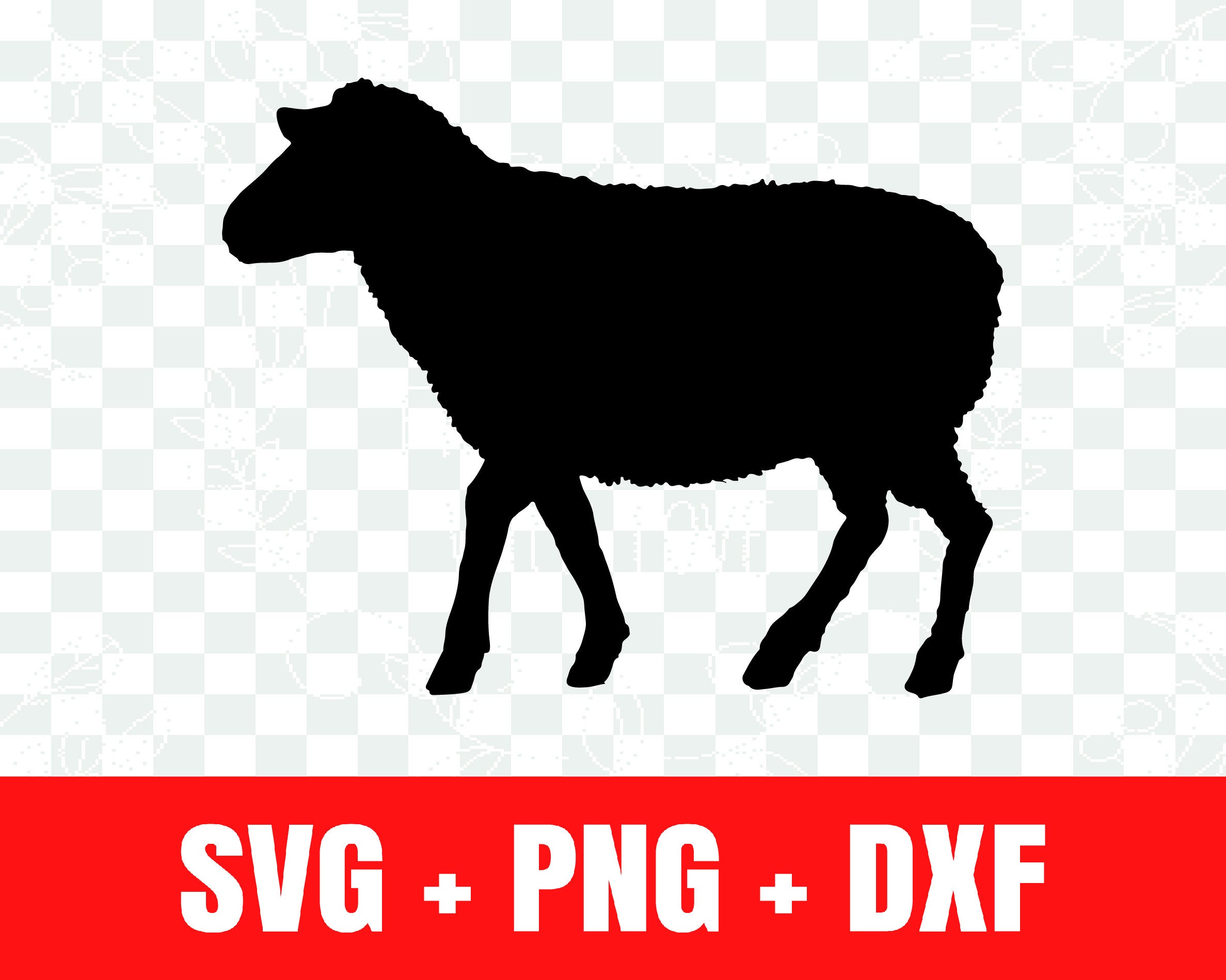 Schaf svg Schaf Silhouette svg - Etsy.de