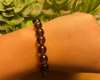 Smoky quartz bracelet