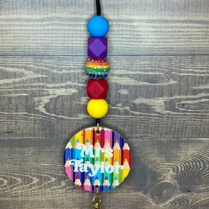 Colored Pencil Lanyard