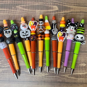 Halloween Themed Beaded Pen