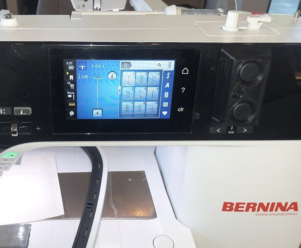 Bernina 4 & 5 Series Knob Protector (new Generation Machines, Black ...