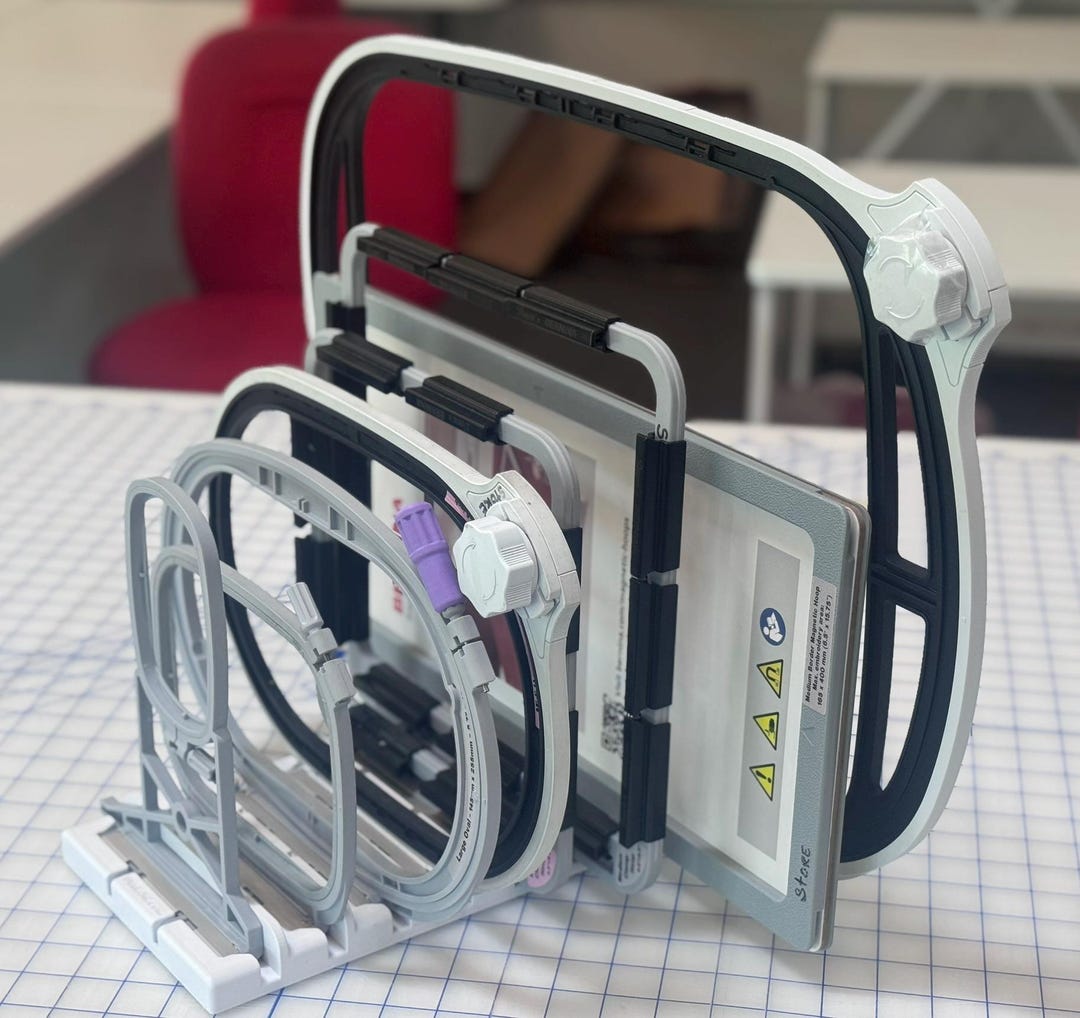 Table Top Hoop Rack for Bernina Hoops Holds 8 Hoops - Etsy