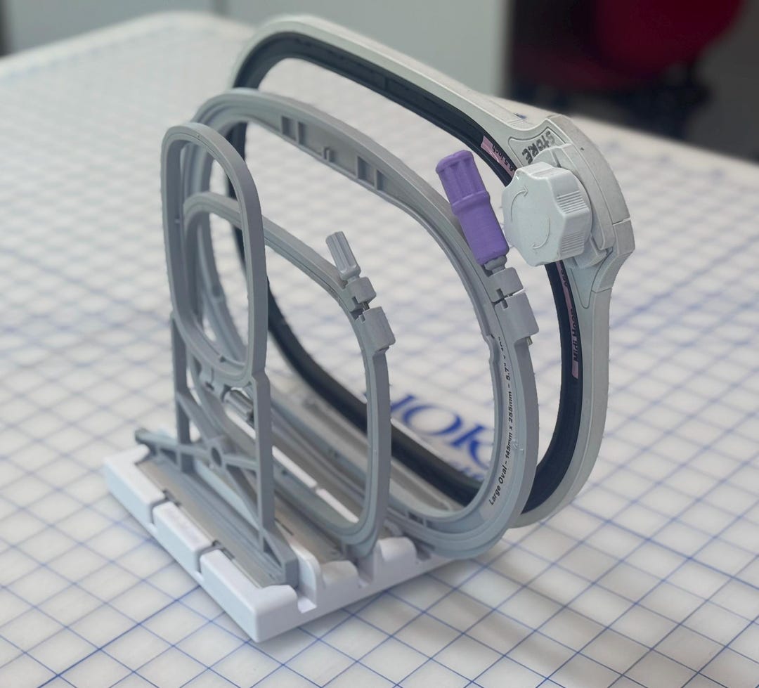 Table Top Hoop Rack for Bernina Hoops Holds 4 Hoops - Etsy