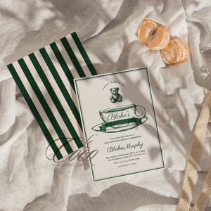 Babyshowerinbjudan: Polobjörnsbrunch (digital inbjudan) bild 10