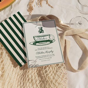 Babyshowerinbjudan: Polobjörnsbrunch (digital inbjudan) bild 8