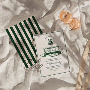 Babyshowerinbjudan: Polobjörnsbrunch (digital inbjudan) bild 4