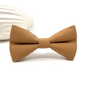 Mustard Bow Tie: Wedding Groomsman, Baby to Adult
