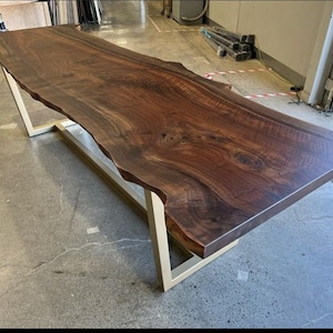 Black Walnut Table, Handmade Table, Live Edge Table, Walnut Table, Dining Table, Custom Walnut Table, Walnut Dining Table, Walnut Wood