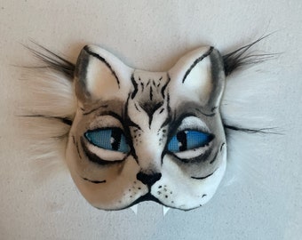  MAELSTROM 2023 Therian Mask Plush Cat Fox Mask Therian  Halloween Cosplay Costume Realistic Cat Face Mask Therian Stuff Animal Mask  Halloween Mask Masquerade Mask Cosplay Costume (01) : Toys & Games
