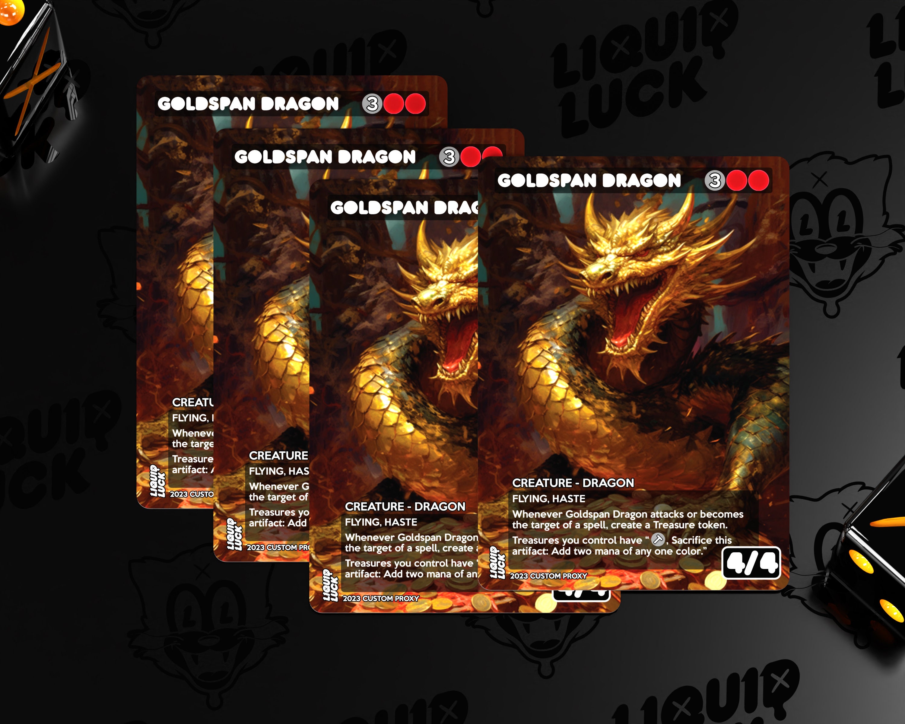 Goldspan Dragon Printings, Prices, and Variations - mtg