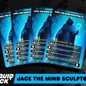 Jace, the Mind Sculptor MTG Proxy Re-imagined Vintage Fantasy Dnd Art ...