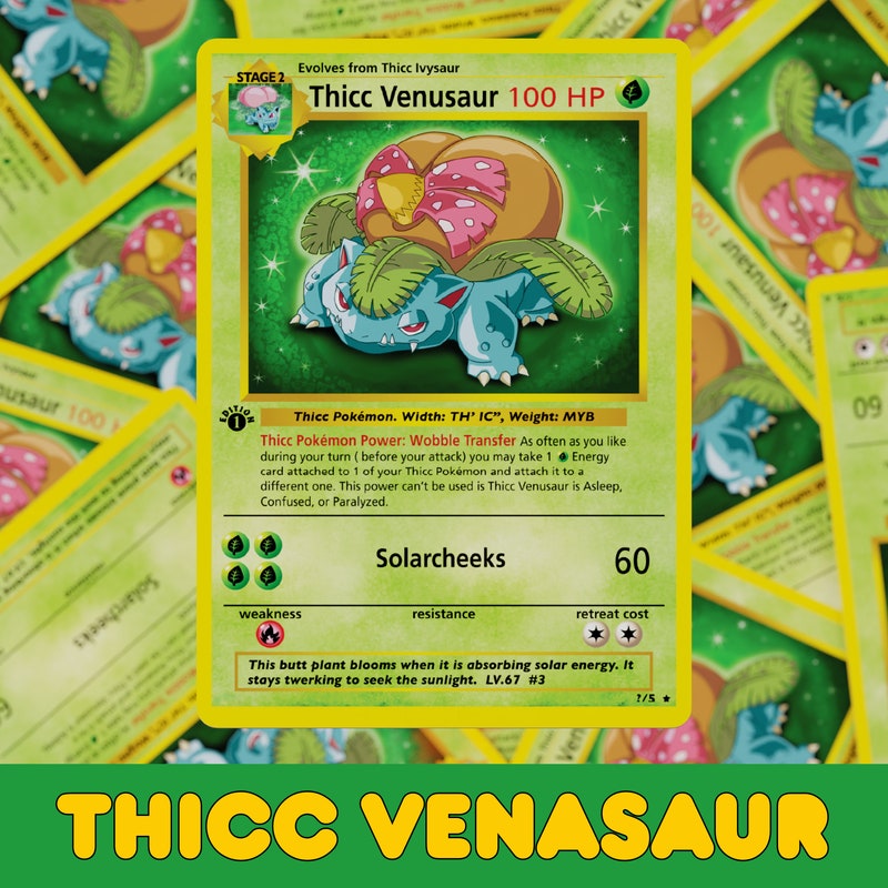 Thick Charizard Card - Etsy