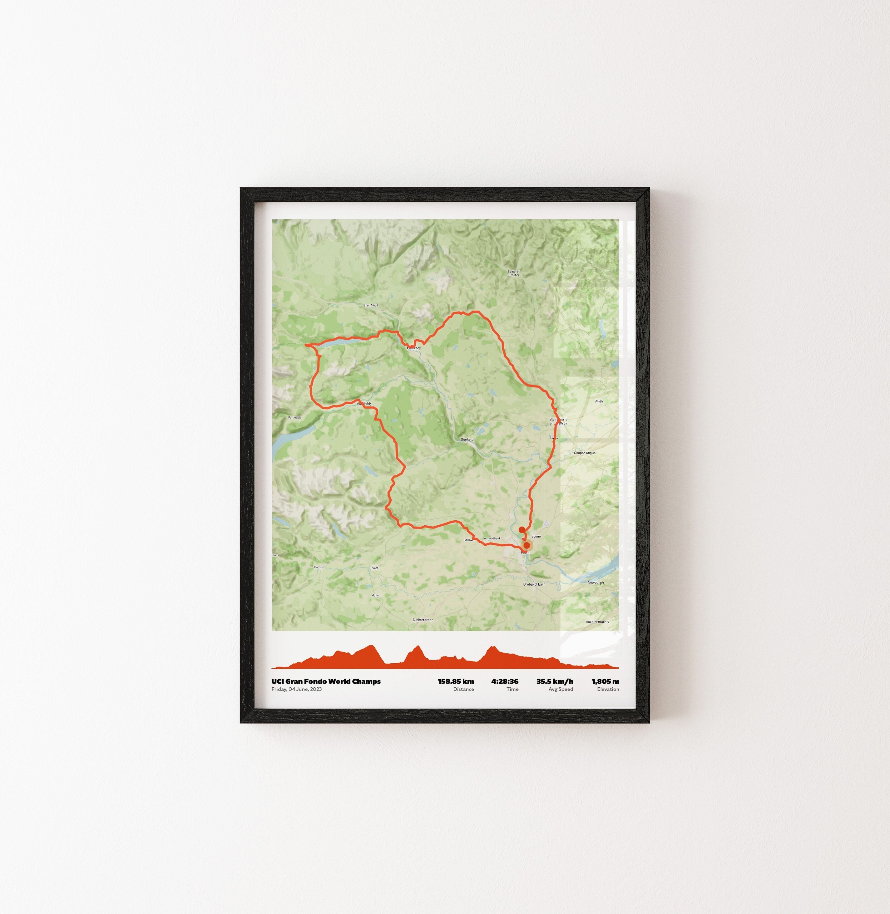 Cycling Route Map