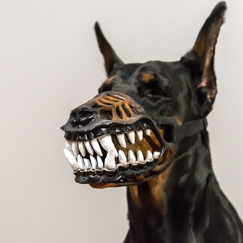 Dog store muzzle costume