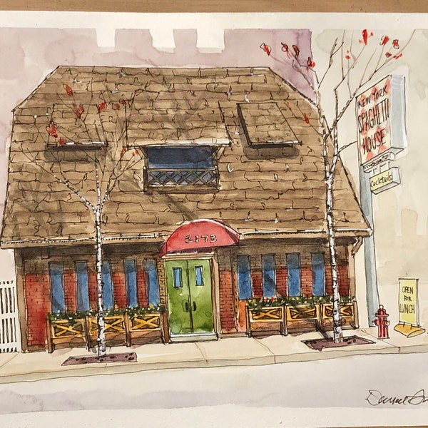 New York Painting Etsy