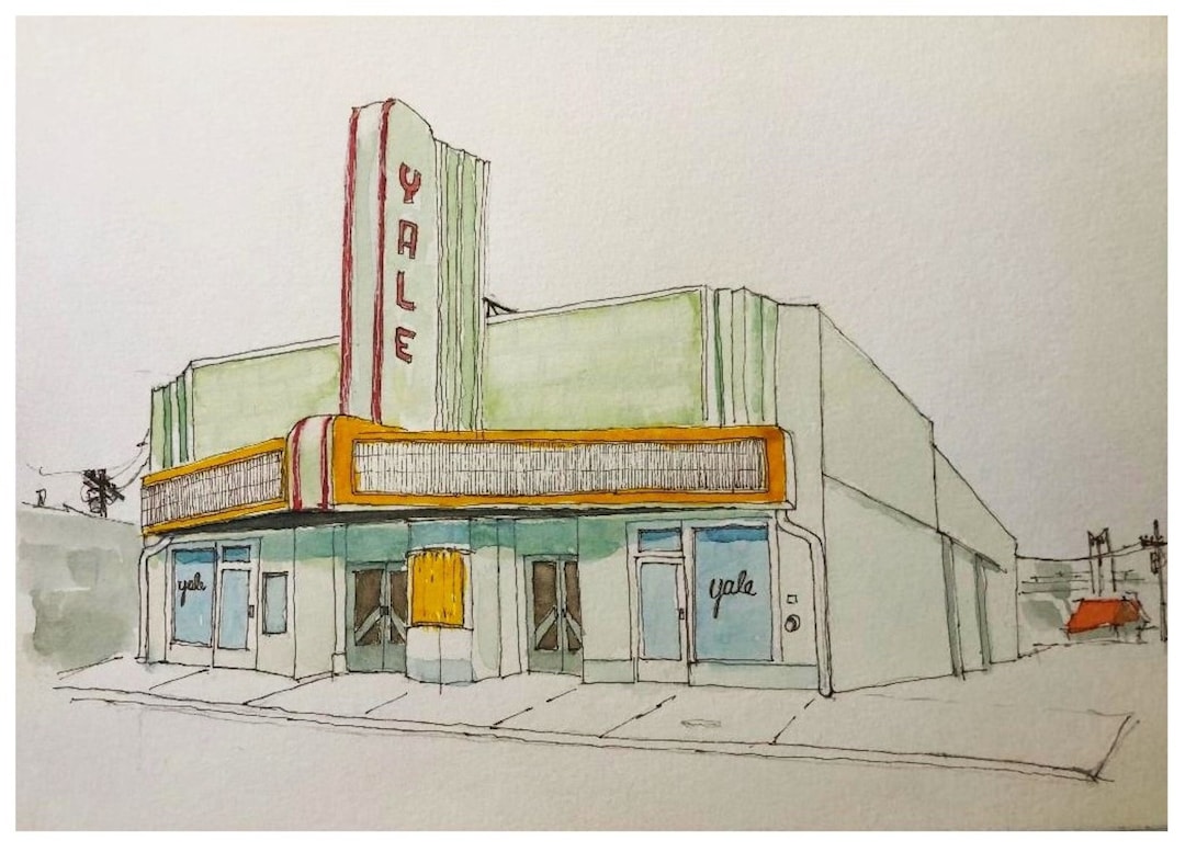 The Yale Theater Oklahoma City, Oklahoma. Movies, Cinema Etsy