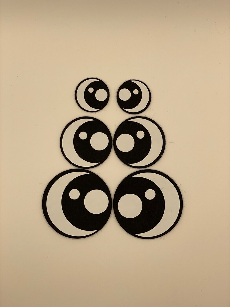 Basic Felt Eyes for Crochet Amigurumi Etsy