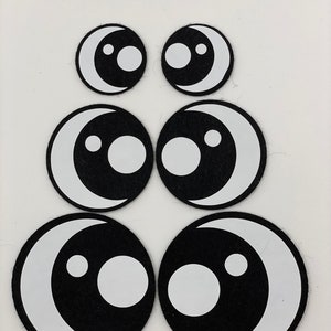 Basic Felt Eyes for Crochet Amigurumi