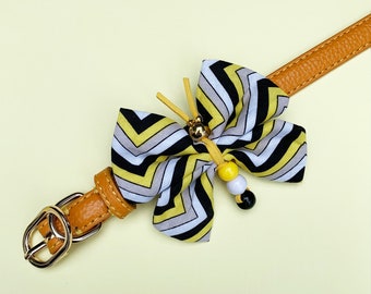 Butterfly dog collar bow tie - Odetta