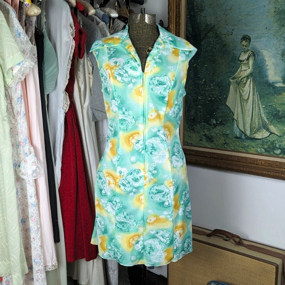 Vintage Mini Dress From the 1970s by Flutterbye, … - image 1