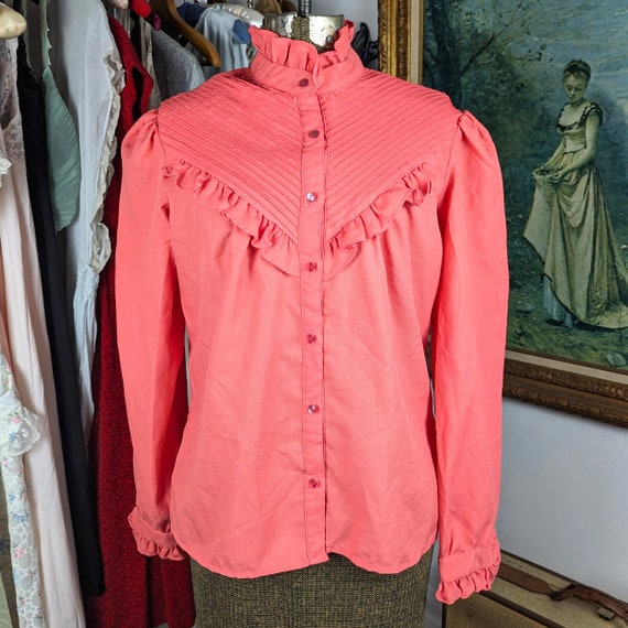 Vintage Edwardian Style Blouse from the 1980s by … - image 1