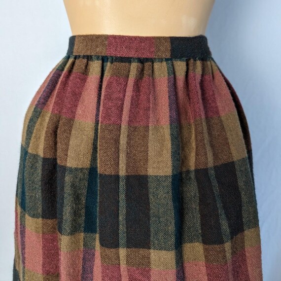 Vintage Calvin Klein Wool Skirt from the 1980s, S… - image 2
