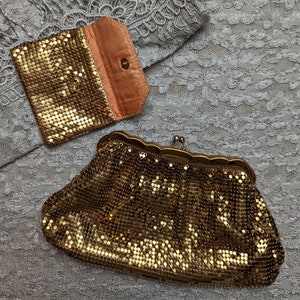 Vintage Whiting and Davis Metal Mesh Evening Bag