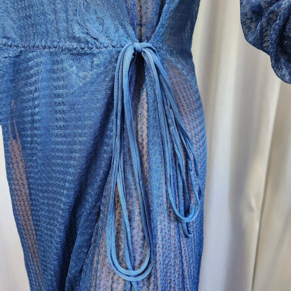 Vintage Sheer Lace Robe by Blush - Gem