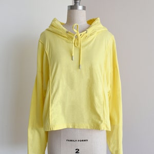 CD Yellow Light Weight Hoodie Women's Sweater Longsleeve image 4