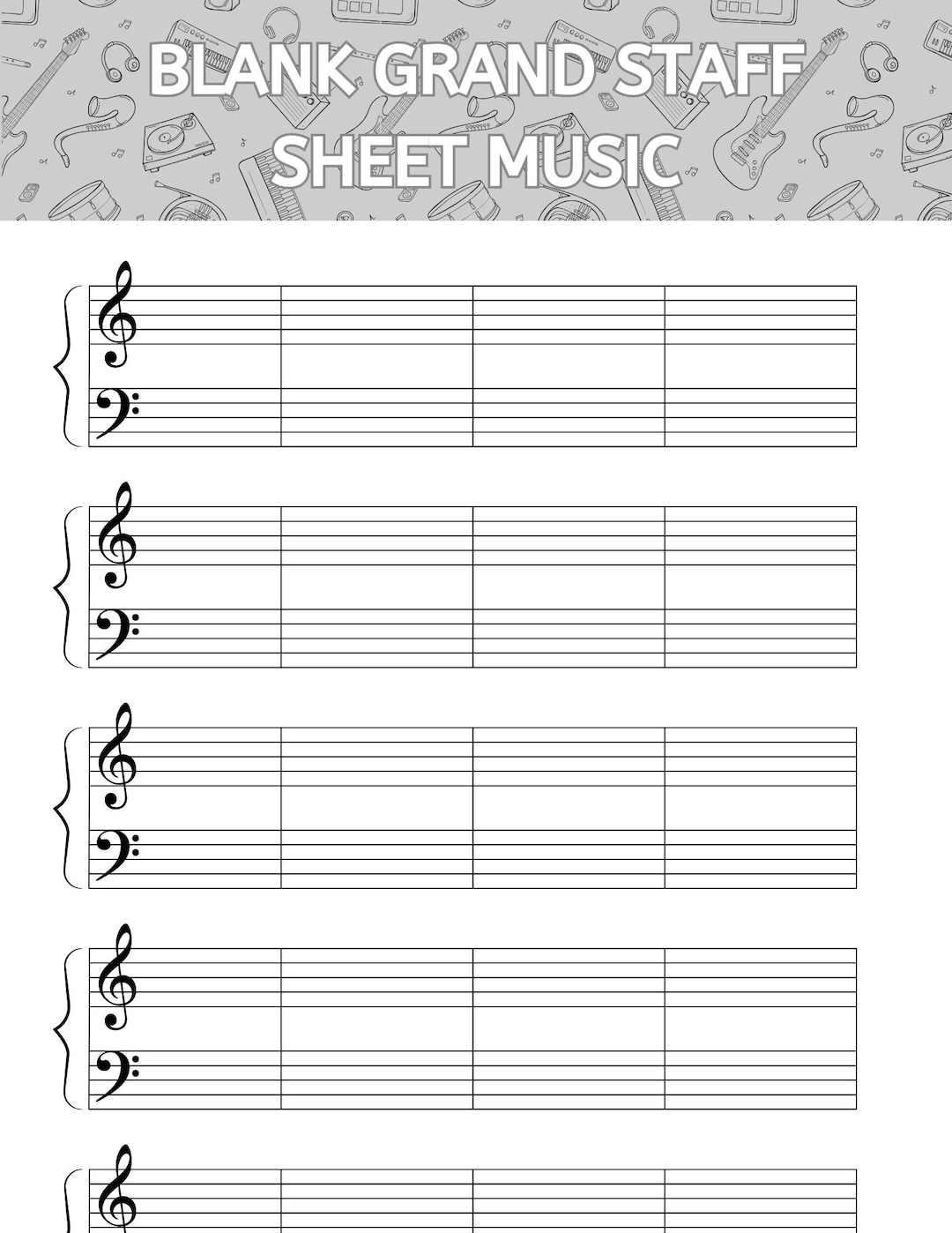 blank-grand-staff-paper-sheet-music-paper-teaching-essentials-music-paper-etsy