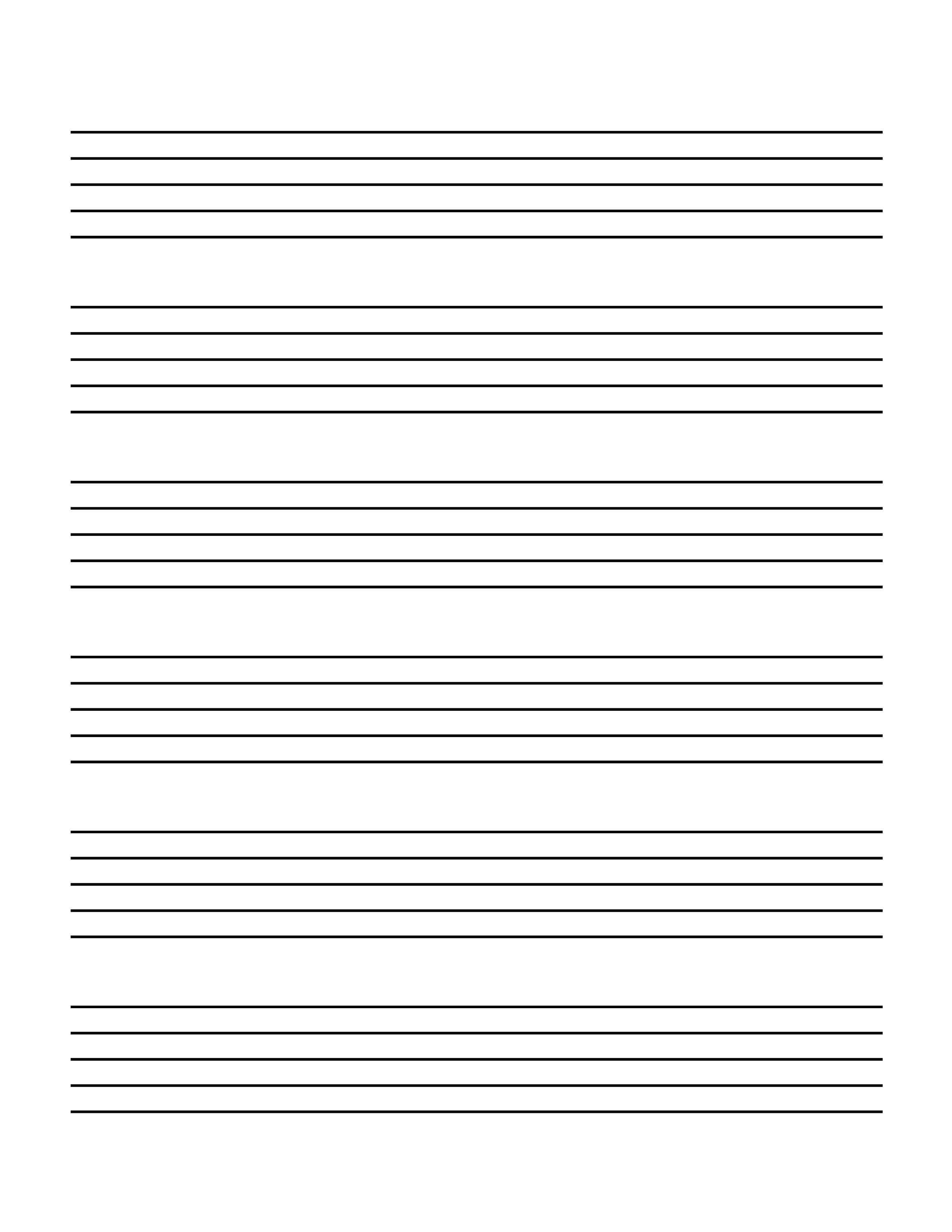 Printable KIDS Sheet Music BUNDLE - Blank Sheet Music for Children - Etsy