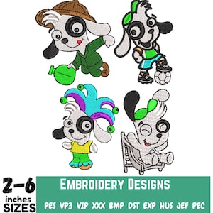Dog embroidery designs, dog embroidery patterns,dog embroidery files Machine embroidery designs Pet Embroidery Puppy Embroidery Design.