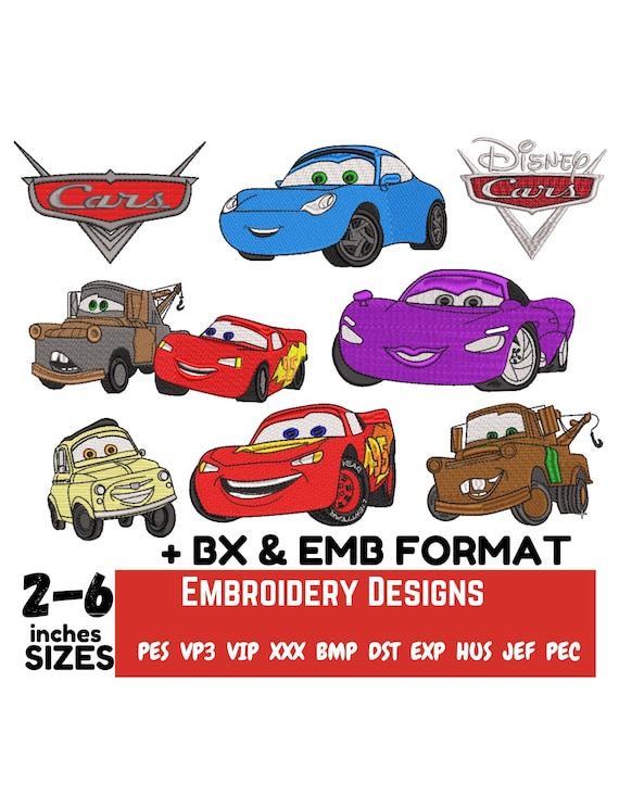 Toy Car Embroidery Design Machine Embroidery Design Toy Car Embroidery Design File Cars Embroidery Design Digital