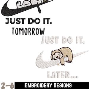 ナマケモノの刺繍デザイン ファイル、スヌーピーの刺繍デザインの機械刺繍ファイル、ミニナマケモノの機械刺繍デザイン、漫画デザイン。