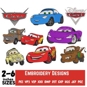 Toy Car Embroidery Design Machine Embroidery Design Toy Car Embroidery Design File Cars Embroidery Design Digital image 4