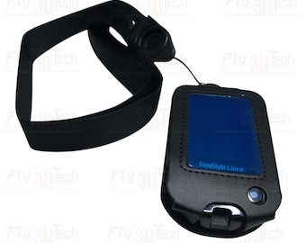 Diabetes Case for FreeStyle Libre Reader 1, 2 & 3 | Lanyard Strap Included