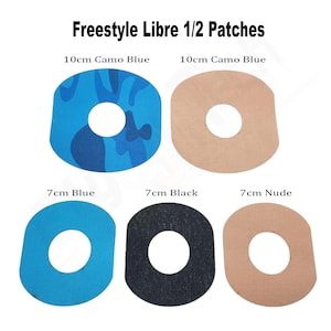 Parches Kinesiológicos Adhesivos FreeStyle Libre 1, 2 Kinesio