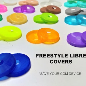 Freestyle Libre 1 and 2 Covers || Reusable and Flexible || Diabetes