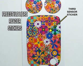 Pegatinas para el lector de sensores CGM Freestyle Libre 1 y Libre 2