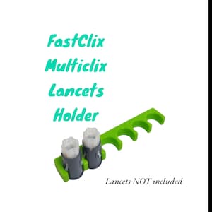 Lancets Organizer Multiclix FastClix Diabetic Travel